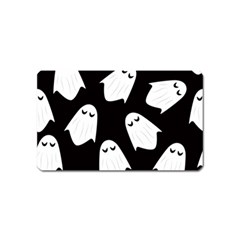 Ghost Halloween Pattern Magnet (name Card) by Amaryn4rt
