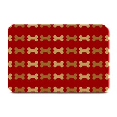 Dog Bone Background Dog Bone Pet Plate Mats