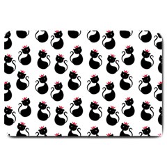 Cat Seamless Animal Pattern Large Doormat 