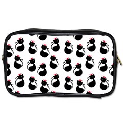 Cat Seamless Animal Pattern Toiletries Bags 2-side by Amaryn4rt