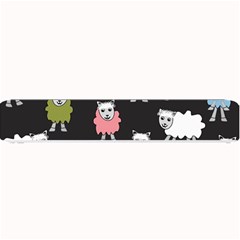 Sheep Cartoon Colorful Small Bar Mats by Amaryn4rt