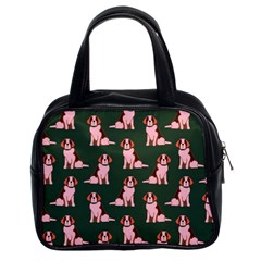 Dog Animal Pattern Classic Handbags (2 Sides) by Amaryn4rt
