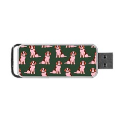 Dog Animal Pattern Portable Usb Flash (one Side) by Amaryn4rt