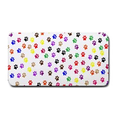 Paw Prints Background Medium Bar Mats by Amaryn4rt