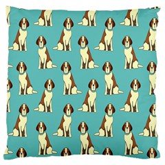 Dog Animal Pattern Standard Flano Cushion Case (one Side) by Amaryn4rt