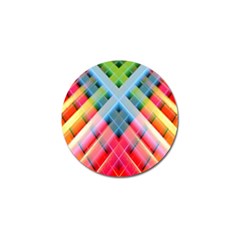 Graphics Colorful Colors Wallpaper Graphic Design Golf Ball Marker (10 pack)