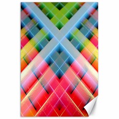 Graphics Colorful Colors Wallpaper Graphic Design Canvas 20  x 30  