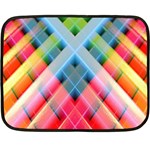 Graphics Colorful Colors Wallpaper Graphic Design Fleece Blanket (Mini) 35 x27  Blanket
