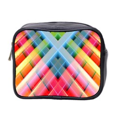 Graphics Colorful Colors Wallpaper Graphic Design Mini Toiletries Bag 2-Side