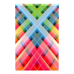 Graphics Colorful Colors Wallpaper Graphic Design Shower Curtain 48  x 72  (Small) 