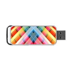 Graphics Colorful Colors Wallpaper Graphic Design Portable USB Flash (One Side)