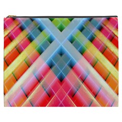 Graphics Colorful Colors Wallpaper Graphic Design Cosmetic Bag (xxxl)  by Amaryn4rt