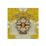 Power To The Big Flower Satin Bandana Scarf Front