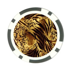 Stripes Tiger Pattern Safari Animal Print Poker Chip Card Guard (10 Pack) by Amaryn4rt