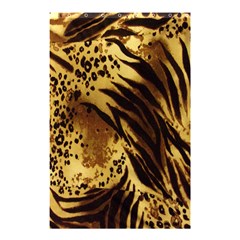 Stripes Tiger Pattern Safari Animal Print Shower Curtain 48  X 72  (small)  by Amaryn4rt