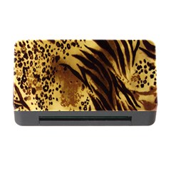 Stripes Tiger Pattern Safari Animal Print Memory Card Reader With Cf by Amaryn4rt