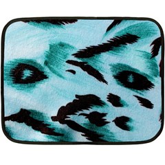 Animal Cruelty Pattern Double Sided Fleece Blanket (mini)  by Amaryn4rt