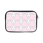 Sheep Wallpaper Pattern Pink Apple iPad Mini Zipper Cases Front