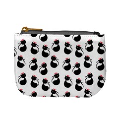Cat Seamless Animal Pattern Mini Coin Purses by Amaryn4rt