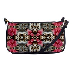 Flowers Fabric Shoulder Clutch Bags