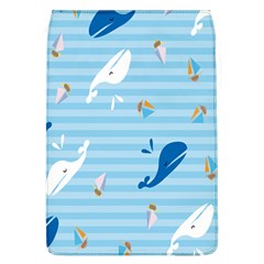 Whaling Ship Blue Sea Beach Animals Flap Covers (l)  by Alisyart