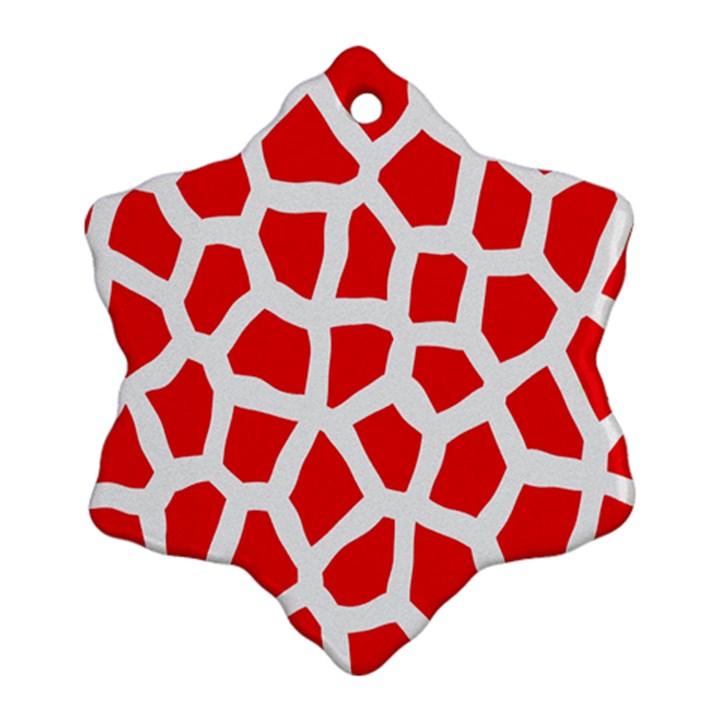 Animal Animalistic Pattern Ornament (Snowflake)