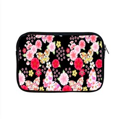 Flower Arrangements Season Rose Butterfly Floral Pink Red Yellow Apple Macbook Pro 15  Zipper Case by Alisyart