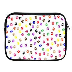 Paw Prints Background Apple Ipad 2/3/4 Zipper Cases by Amaryn4rt