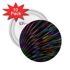 Texture Colorful Abstract Pattern 2.25  Buttons (10 pack) 