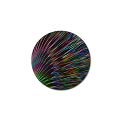 Texture Colorful Abstract Pattern Golf Ball Marker