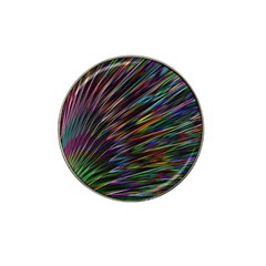 Texture Colorful Abstract Pattern Hat Clip Ball Marker (10 pack)