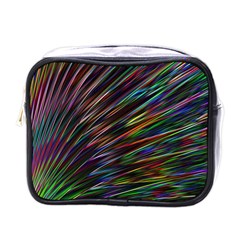 Texture Colorful Abstract Pattern Mini Toiletries Bags