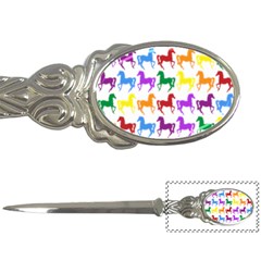 Colorful Horse Background Wallpaper Letter Openers
