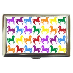 Colorful Horse Background Wallpaper Cigarette Money Cases by Amaryn4rt