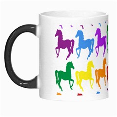 Colorful Horse Background Wallpaper Morph Mugs