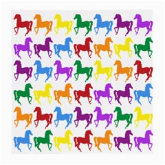 Colorful Horse Background Wallpaper Medium Glasses Cloth by Amaryn4rt