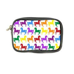 Colorful Horse Background Wallpaper Coin Purse