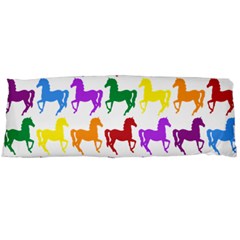 Colorful Horse Background Wallpaper Body Pillow Case (Dakimakura)