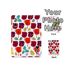 Tree Pattern Background Playing Cards 54 (mini) 