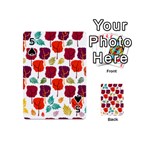 Tree Pattern Background Playing Cards 54 (Mini)  Front - Spade5