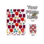 Tree Pattern Background Playing Cards 54 (Mini)  Front - DiamondQ