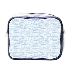 Wind Waves Grey Mini Toiletries Bags