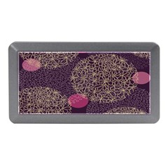 Twig Surface Design Purple Pink Gold Circle Memory Card Reader (mini)