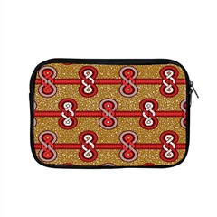 African Fabric Iron Chains Red Purple Pink Apple Macbook Pro 15  Zipper Case by Alisyart