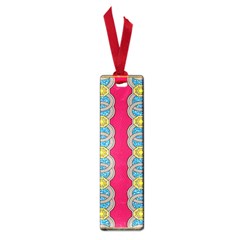 African Fabric Iron Chains Red Yellow Blue Grey Small Book Marks