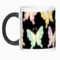 Butterfly Fly Gold Pink Blue Purple Black Morph Mugs by Alisyart