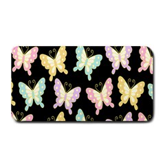 Butterfly Fly Gold Pink Blue Purple Black Medium Bar Mats by Alisyart