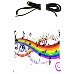 Color Music Notes Shoulder Sling Bags