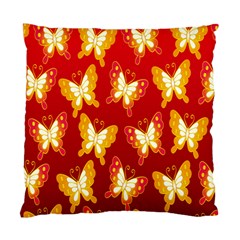 Butterfly Gold Red Yellow Animals Fly Standard Cushion Case (one Side)