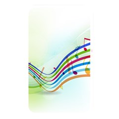 Color Musical Note Waves Memory Card Reader